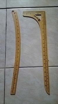 Product Review of penggaris pola jahit 1 set  isi 2 penggaris besar mistar  penggaris siku  penggaris lengkung multifungsi   jidar  penggaris pola  penggaris pola set  penggaris pola baju     alat jahit  penggaris murah   ... from n**_ 0