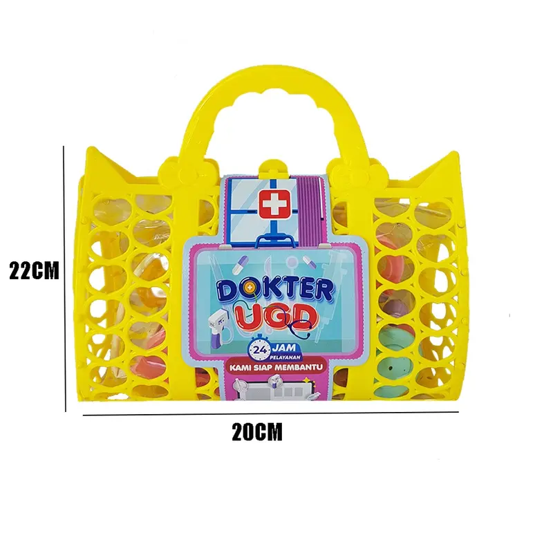 Mainan Set Tas Dokter / Mainan Edukasi Anak Dokter Set Tas / Mainan Set Alat Perlengkapan Dokter 2917 ( MP BOS ) 5