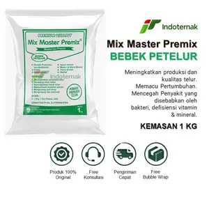 MIX MASTER PREMIX BEBEK PETELUR - Suplemen Pakan Untuk Bebek Petelur