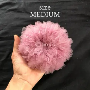 IKAT RAMBUT HIJAB / CEPOL SIZE MEDIUM PREMIUM Scrunchie Karet wanita aksesoris