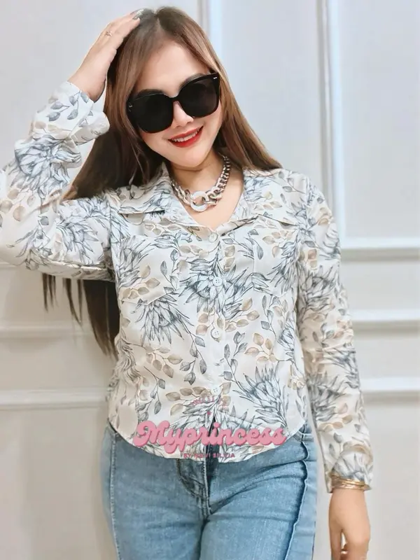 MYP AMOORA BASIC SHIRT| Kemeja Wanita Rayon Twill | Kameja Kerja Non Formal Casual 3