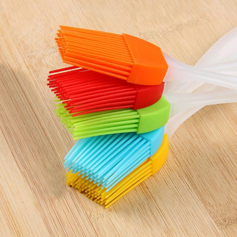 Kuas Oles Bumbu Makanan Silikon Tahan Panas / Kuas Mentega Minyak BBQ Brush Serbaguna 7