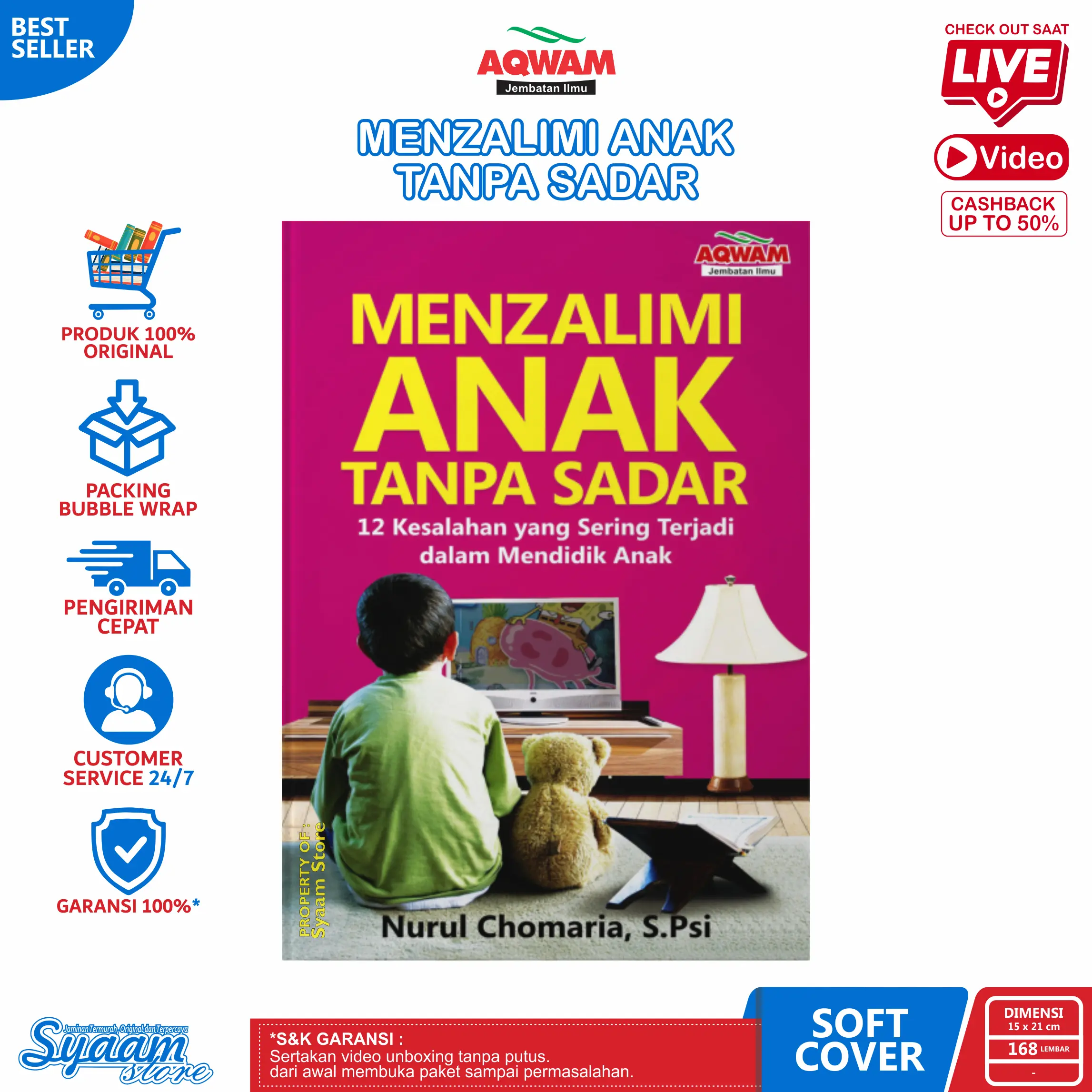 Menzalimi Anak Tanpa Sadar - Penerbit Aqwam