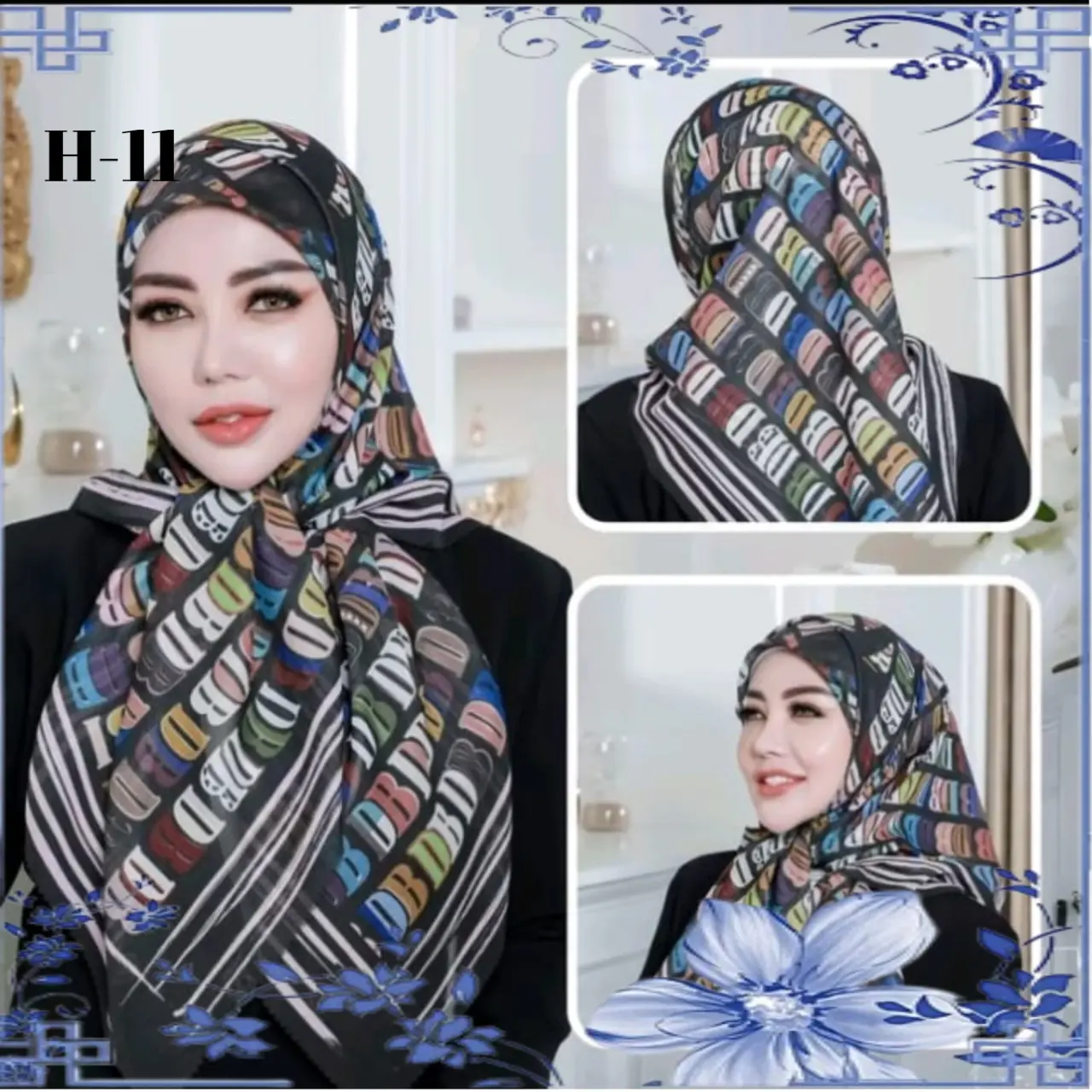 HIJAB BEAUTY SCARFT DABE BEAUTE ORIGINAL