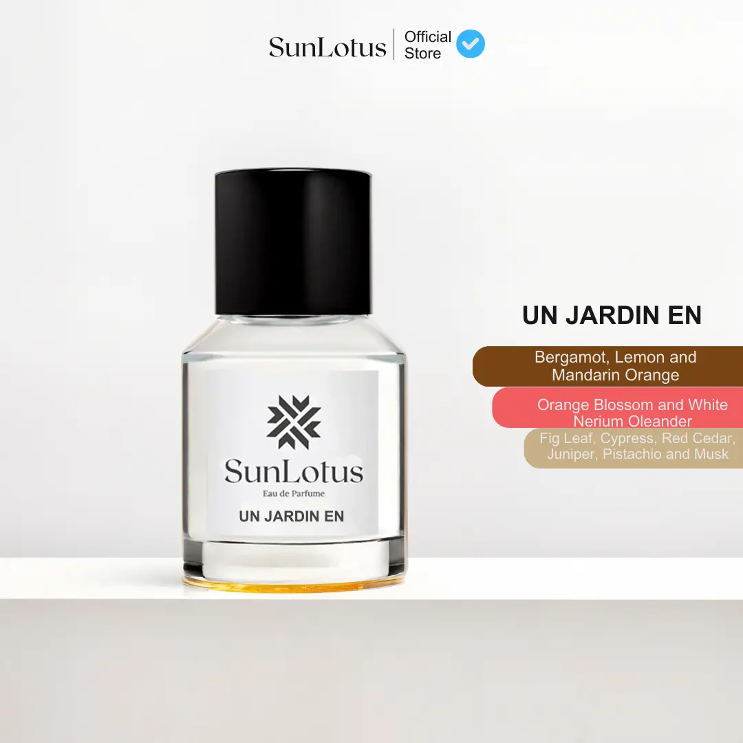 Un Jardin - Inspired Parfum Tahan Lama  by Sun Lotus Parfum Perfume