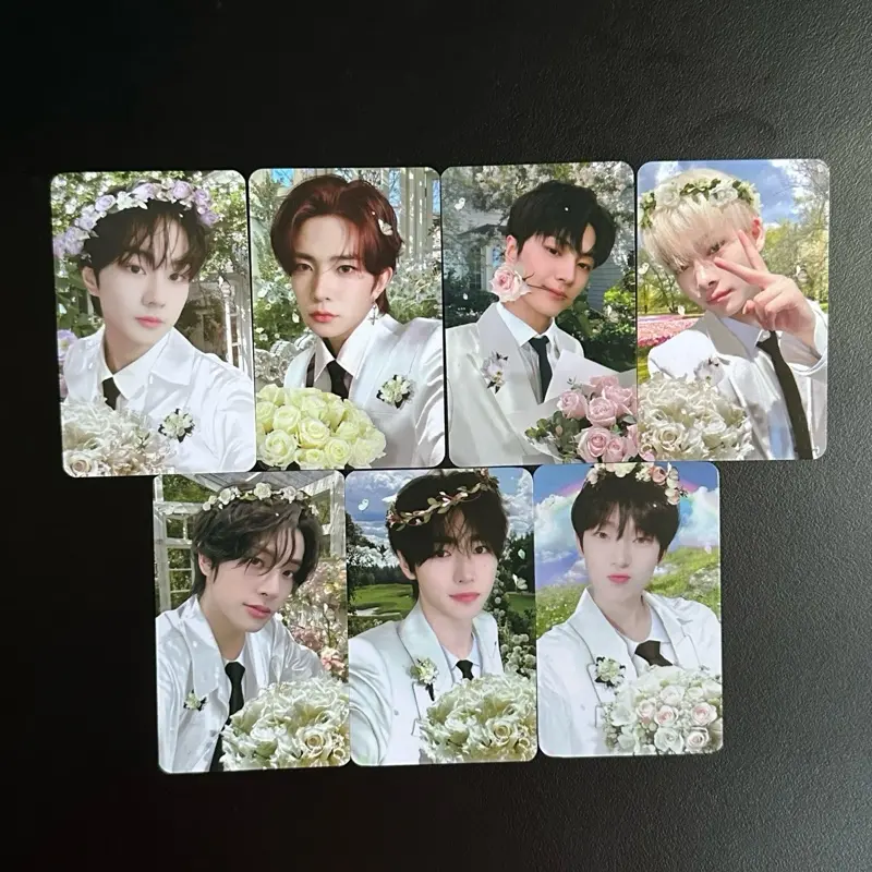 enhypen fanmade photocard wedding version unofficial enha en en- pc fan made nikah garden foto kpop idol jual menjual dijual di jake heesung jay sunoo sunghoon jungwon niki riki kim lee sim jaehyun wts want to sell