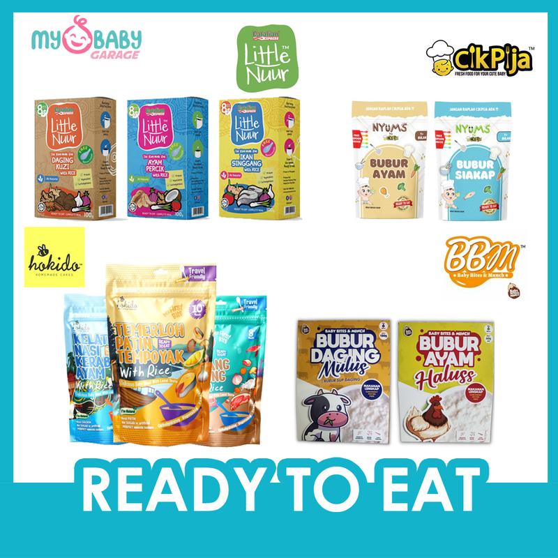 READY TO EAT (RTE) BABY FOOD semudah koyak dan terus boleh bagi ...
