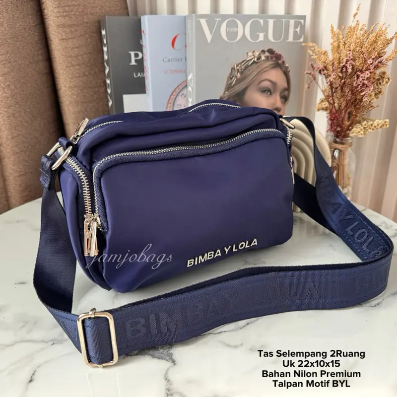 TAS SELEMPANG IMPORT BIMBA LIS MOTIF TAS BATAM JAMJO 5