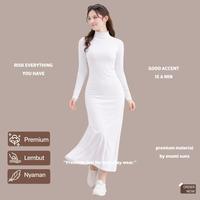 Gambar Manset Gamis Inner Muslimah ENAMI SUNS Lengan Panjang Kerah Tinggi Lembut Nyaman - Hitam, M/L dari Enami Suns Kota Administrasi Jakarta Selatan 2 Tokopedia