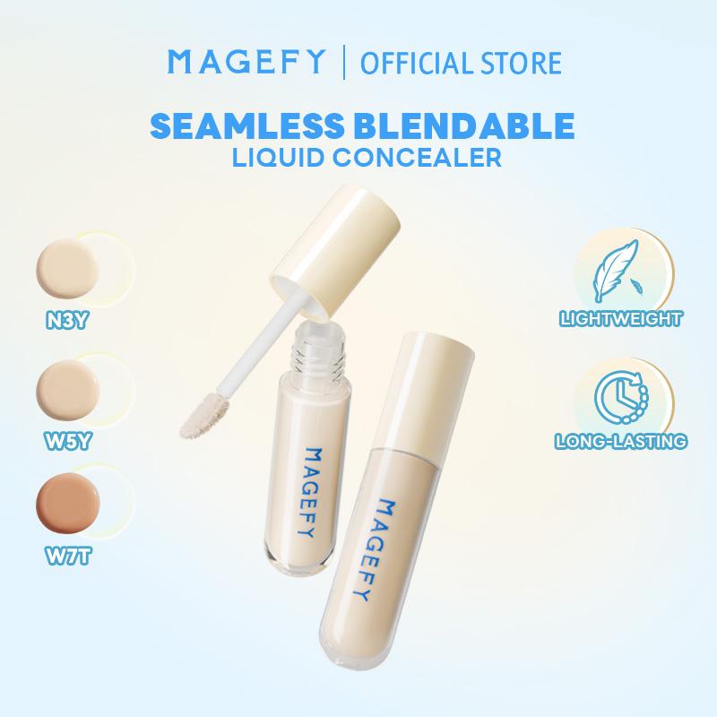 MAGEFY Kem Che Khuyết Điểm Seamless Blendable Liquid Concealer – Đi Làm Đi Tiệc – Liquid Concealer Siêu Mỏng Che Phủ Ẩn Khuyết Dưỡng Ẩm 24H Lâu Trôi