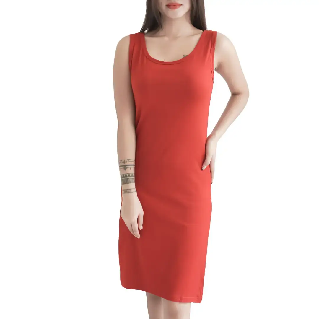 [DRESS.UP] DR001 Dress Midi Sleveless Bodycone Casual Wanita Casual Wanita Casual Wanita
