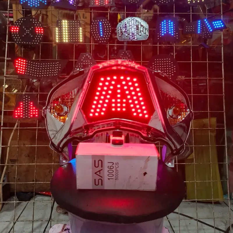 Stoplam belakang lexi 125 2018-2023 8 mode otomatis 0