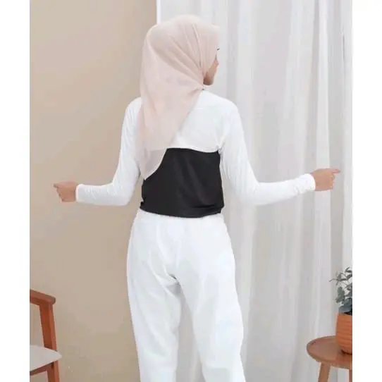 Handsock Bolero Jersey Anti Gerah Lebar Tangan 18cm dan Bahu 48cm - Panjang, Muslim