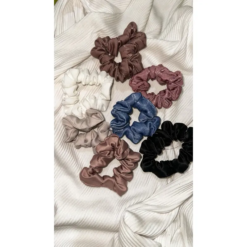 SCRUNCHIE SOUVERNIR WEDDING FREE BOX | IKAT RAMBUT | SOUVERNIR PERNIKAHAN 1