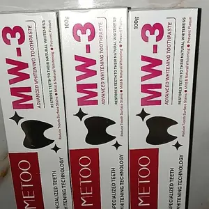 [PROMO FREE SIKAT GIGI] METOO MW3 *3 BPOM-pemutih gigi / Gigi Cerah/ Gusi Sehat/ Nafas Segar/ Bebas Karang Gigi/ Membersihkan Noda Gigi/ Pasta Gigi Probiotik METOO MW3 Advance whitening Toothpaste