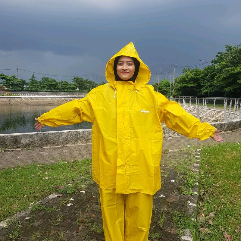 TRIPPER JAS HUJAN STELAN CELANA STELAN ROK PRIA WANITA JUMBO UNTUK MELINDUNGI DIRI DARI HUJAN 3