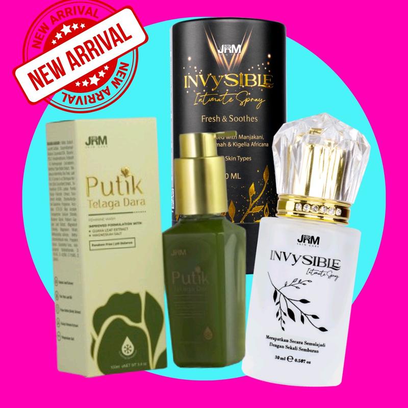 INVISIBLE INTIMATE SPRAY 1 BOTOL + NEW PUTIK TELAGA DARA - TikTok Shop ...