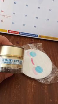 Product Review of CREAM MALAM HYDE BEAUTY SKINCARE GLOWING FORTE Biru Hitam Mencerahkan Wajah Memutihkan from A**y 0
