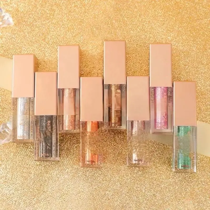 Qic Eyeshadow Mata Make up Cair Glitter 1