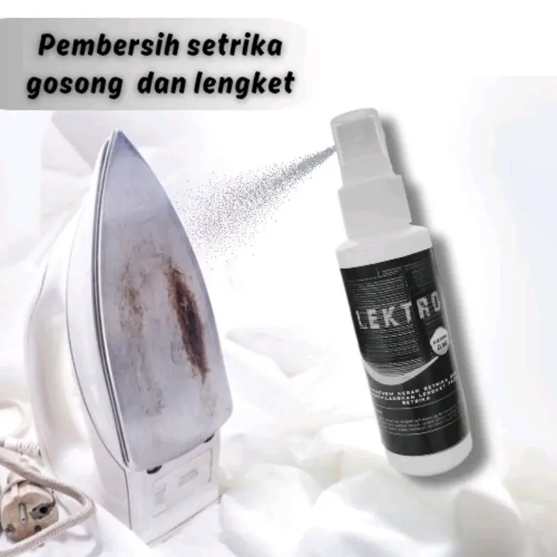 pembersih setrika penghilang lengket dan gosong