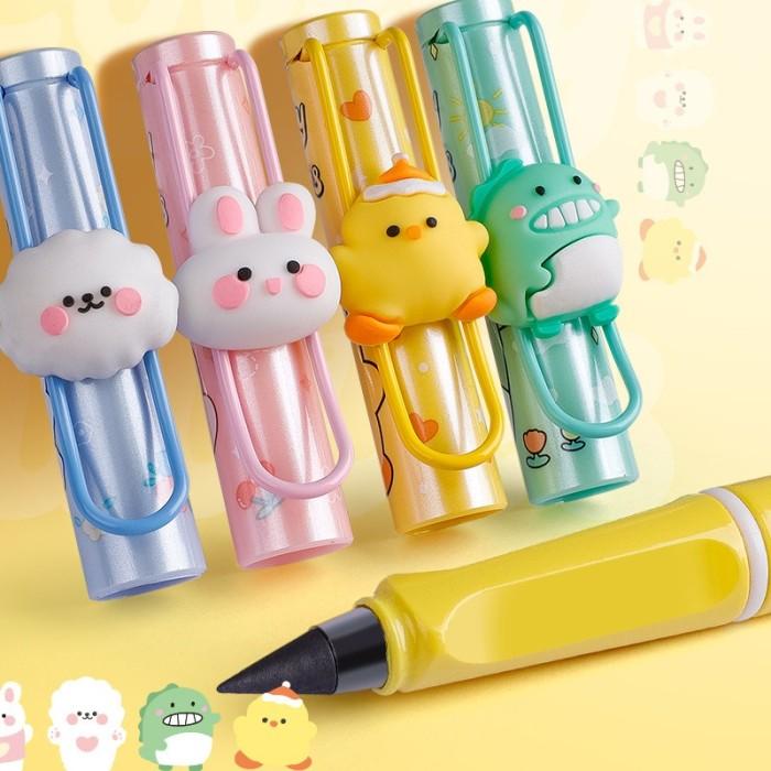 Pensil Abadi Tanpa Batas Anti Patah Ajaib Eternal Pensil Lucu 3