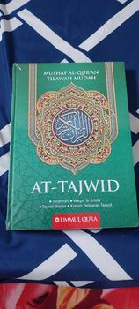 Product Review of Al-Quran At-Tajwid Ukuran JUMBO A4 HC Terjemah Waqaf Ibtida' Mushaf Al Qur'an At Tajwid Cocok Untuk Pemula Orantua Orang Tua Lansia Tajwid Warna Mudah Kolom Pelajaran Tajwid Waqof Ibtida Penerbit Ummul Qura from Y**n 0