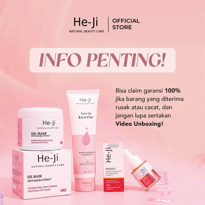 [He-Ji] BUNDLING Glowing Set - Natural Beauty Care 8