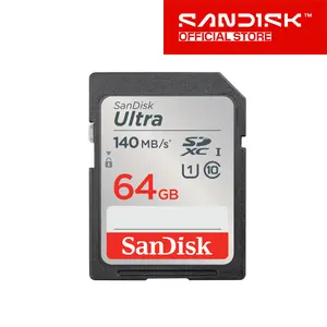 SANDISK Ultra SDXC Card 64GB 140MB/s Class 10 UHS-I