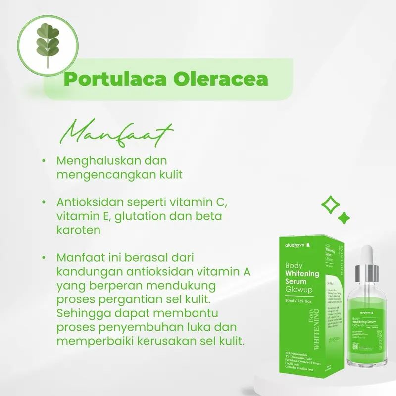 GLUGHAVA - ( 20 ML )- Whitening Serum GlowUp 10.10- 10% Niacinamide+ 3% Tranexamic Acid | Mencerahkan Menyamarkan Bekas Luka 3