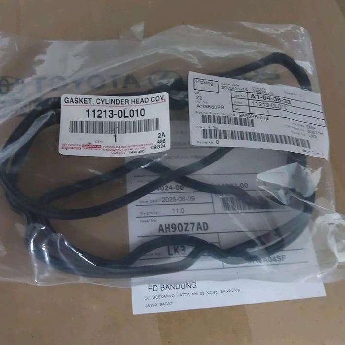 Gambar seal cover valve innova , fortuner , hilux diesel lama mesin 2kd dari toyota duta cendana Kab. Cianjur Tokopedia
