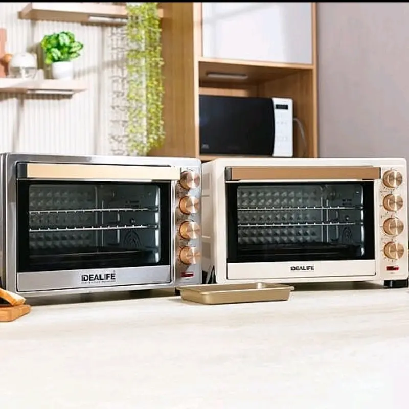 OVEN listrik oven kompor pemanggang roti kue 35 L Idealife IL 335 thermometer 4