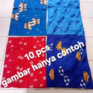 sarung bantal sambungan hemat 10pcs random murah