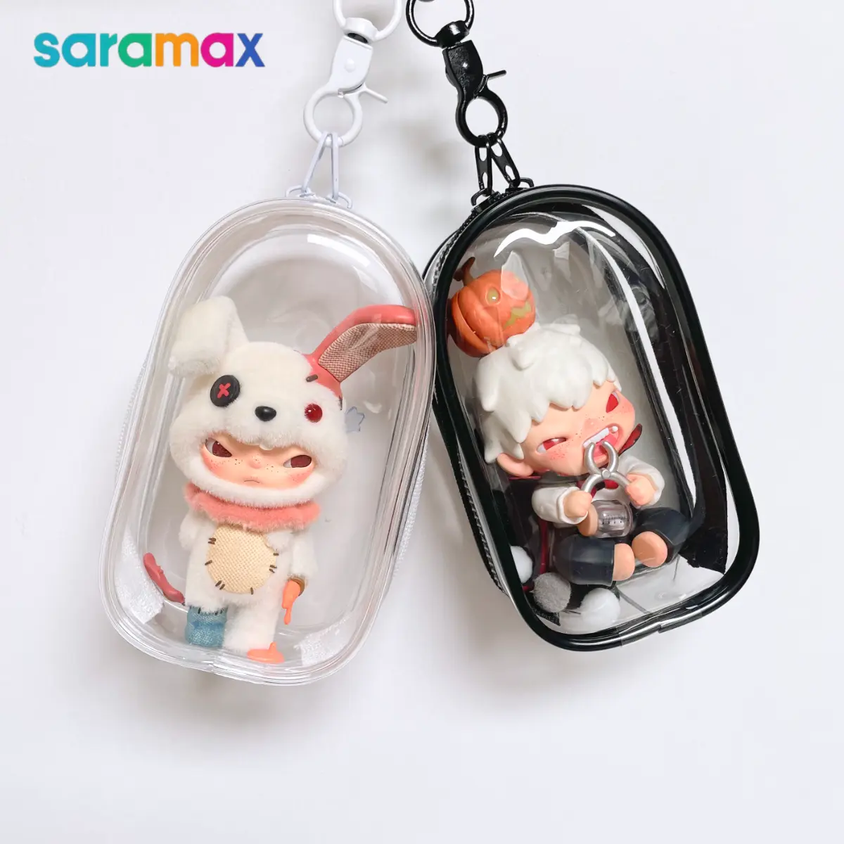 Hirono Monsters' Carnival Protective case, Figures transparent bag