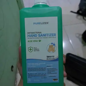 Handsanitizer 1 Liter Cair [Izin KEMENKES] PURELIZER Refill Spray 1L