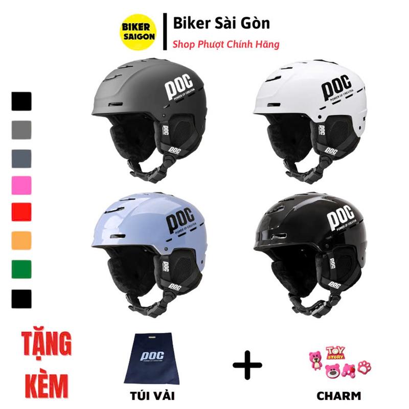 Nón Bảo Hiểm POC P10 Có Kính Chính Hãng Bảo hành 12 Tháng - Biker Sài Gòn
