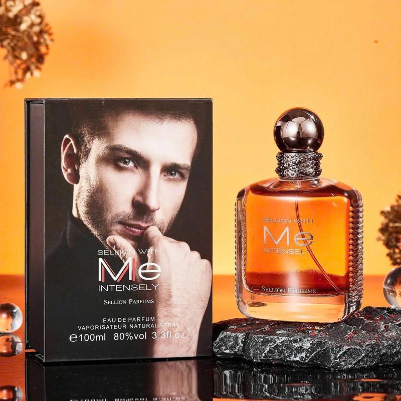 【Sellion  Nước Hoa Nam,  Xịt Nước Hoa eau de parfum, Note Gỗ Fougere Lâu Trôi, Hương Vani Sáp Trái Cây, Bộ Quà Tặng, Thích Hợp Cho Trang Phục Hàng Ngày Và Thể Thao, Quà Tặng Lý Tưởng, 100ml