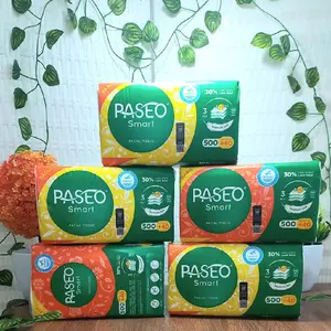 (5 pcs) Tissue PASEO 500+40 Sheets 3 ply - Tisu Wajah Halus Lembut (5 pcs) Tissue PASEO 500+40 Sheets 3 ply - Tisu Wajah Halus Lembut