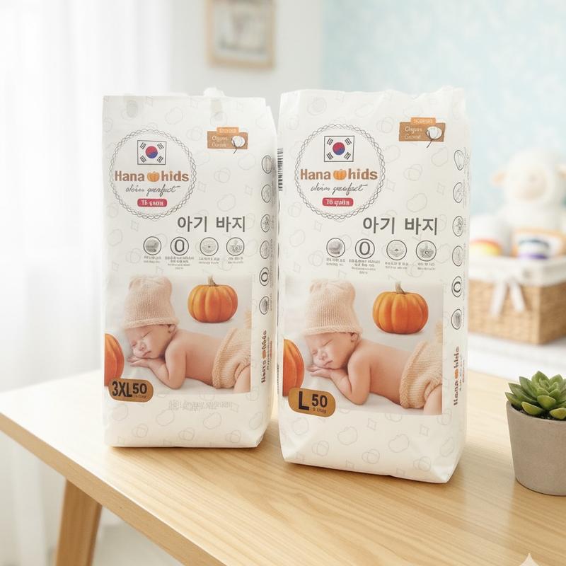  HANA KIDS  Bỉm Quần Phom Bo combo 100 Miếng đủ Size M L XL 2XL 3XL 4XL Chất Liệu Organic Cotton Thấm Hút Siêu Mạnh 20 Lần Kháng Tràn 3D An Toàn Cho Da Bé. bỉm Goldgi máy hút mũi em bé 