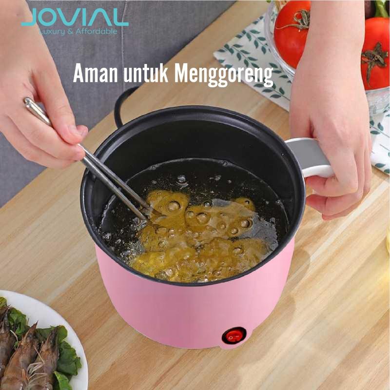Product Introduction of Jovial Bundling Panci Listrik SNI + Portable Electric Cooker Frying Pan 25