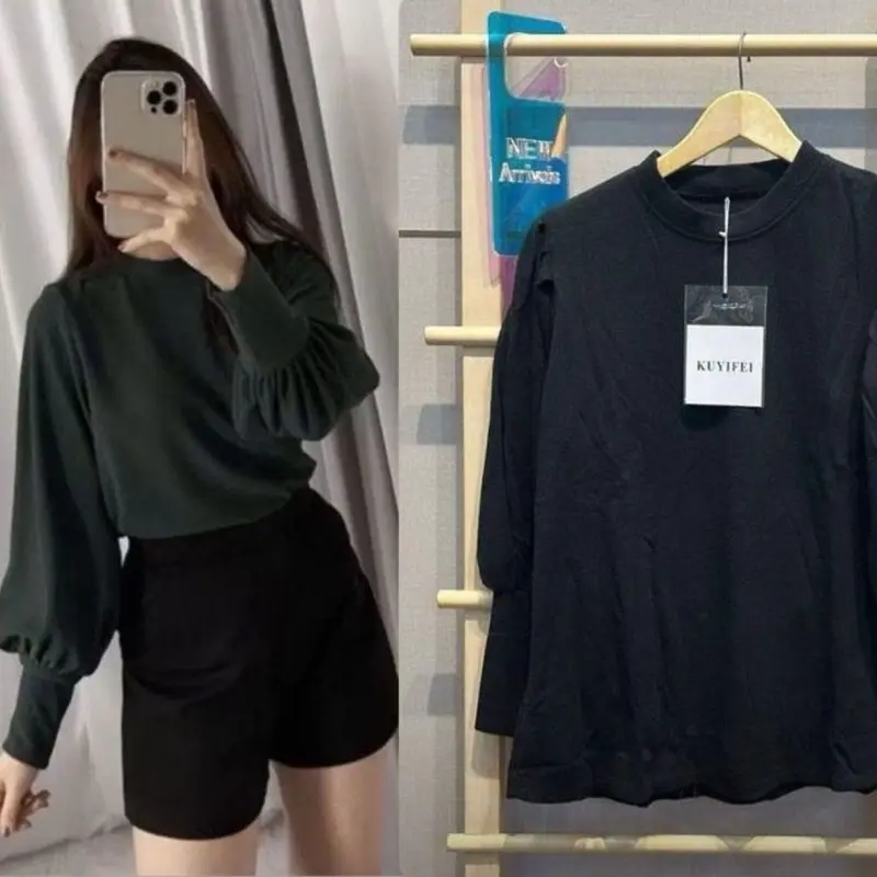ATASAN IMPORT KUYIFEI | ATASAN KNIT IMPORT KUYIFEI | ATASAN TANGAN BALON BAHAN KNIT TERBEST SELLER | ATASAN WANITA VIRAL 2024