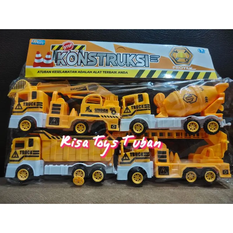 MAINAN KONTRUKSI BEGO, MOLEN, TRUK, CRANE BAHAN BERKUALITAS Anak Plastik 0
