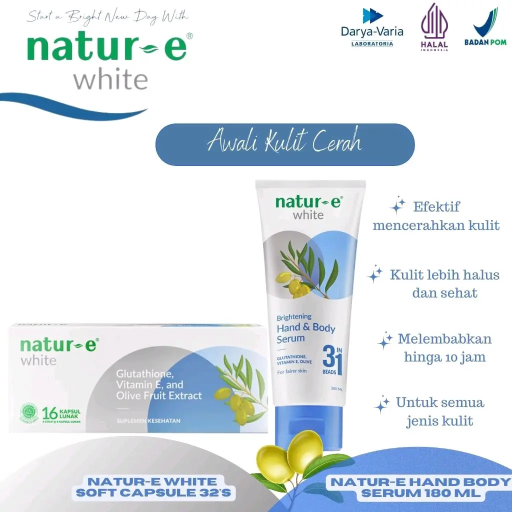 Natur E White Brightening Series 16'S
