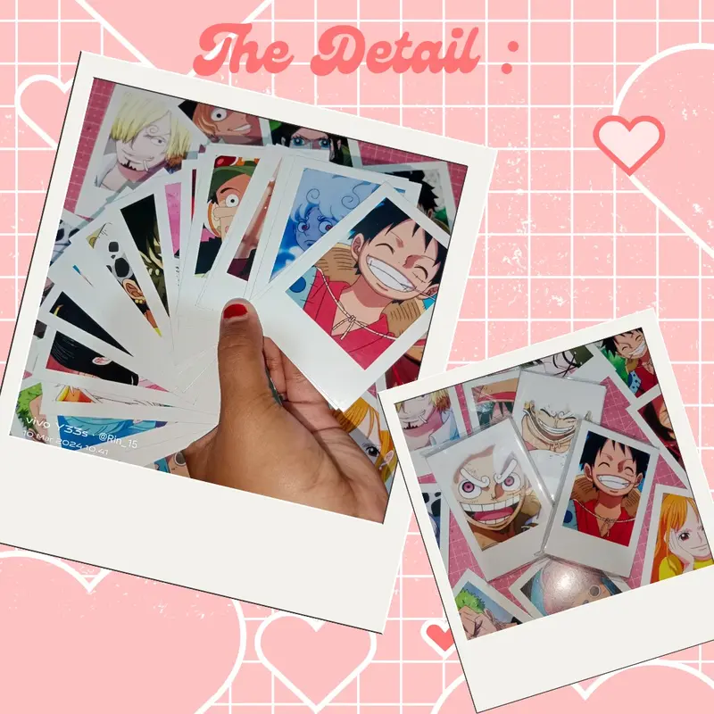 Polaroid Love Anime (Hiasan atau Pajangan Kamar) Koleksi Foto Polaroid Anime 3