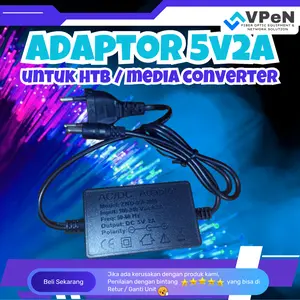 Adaptor 5V 2A Untuk Media Converter HTB