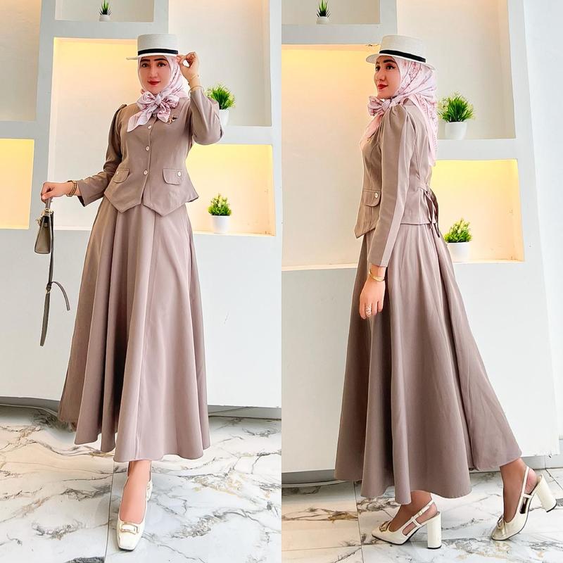 FANYA SET - SET BLAZER DAN ROK KOREAN STYLE by Ihdiiya 4