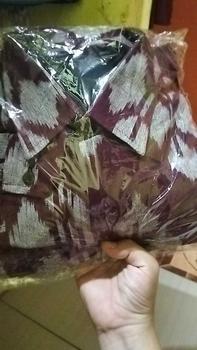 Product Review of PANDAWA BAJU TENUN NEW PADMA COUPLE RED batik from F**A F**Y I** 0