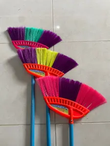 Sapu Senar Nilon / Sapu Lantai Rumah / Sapu Bahan Senar Warna Warni