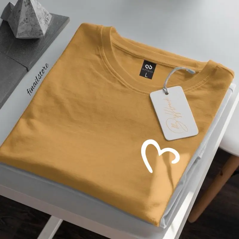 Kaos Branded Fashion Stayle import Kaos Wanita Kaos pria Lengan Pendek Elegan Katun Baju Atasan Polos Distro Oversize Dewasa Motif Panjang Tshirt Cewek Keren Santai 3