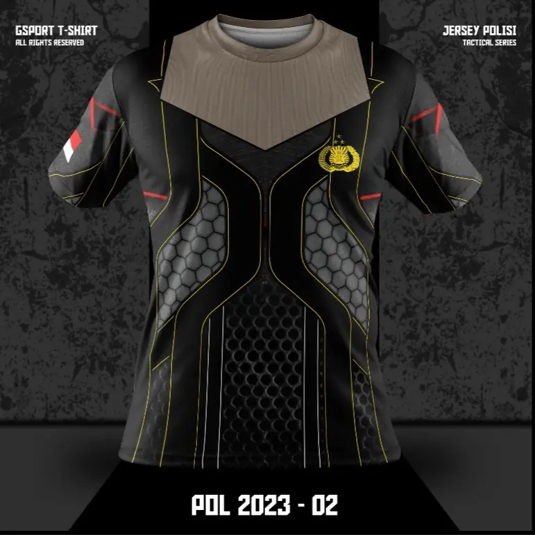 Jersey Gsport Unisex Kaos Costume Series TCT 02 - Bahan Dryfit PolyMesh - Lengan Panjang dan Pendek - Size S-3XL/Custom Size 0