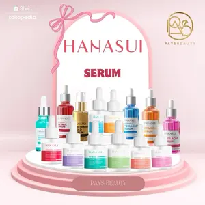 HANASUI SERUM Whitening / Vitamin C / Exfoliating / BrightXpert / Peeling / Retinol / Anti acne / untuk wajah berjerawat, mencerahkan Niacinamide